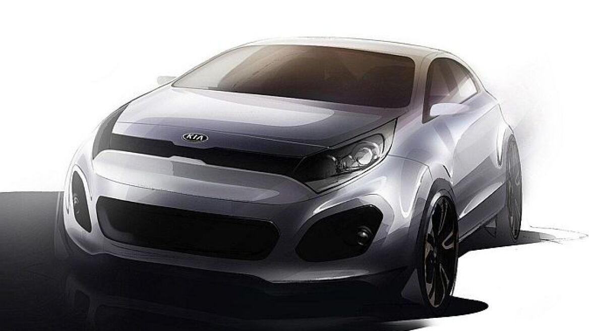 Σκίτσα από το επόμενο Kia Rio